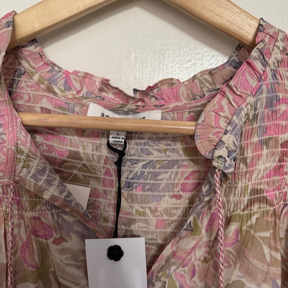 Rose+Olive Women’s Multicolor Floral Blouse | L - Picture 4 of 4